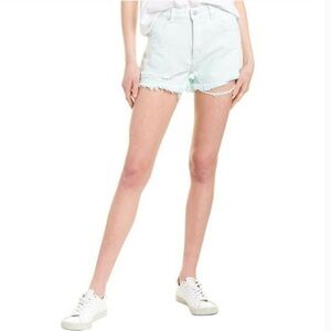 ROLLA’S Dusters Shorts Sky Worn Cutoff Denim Jean Frayed High Rise Size 25